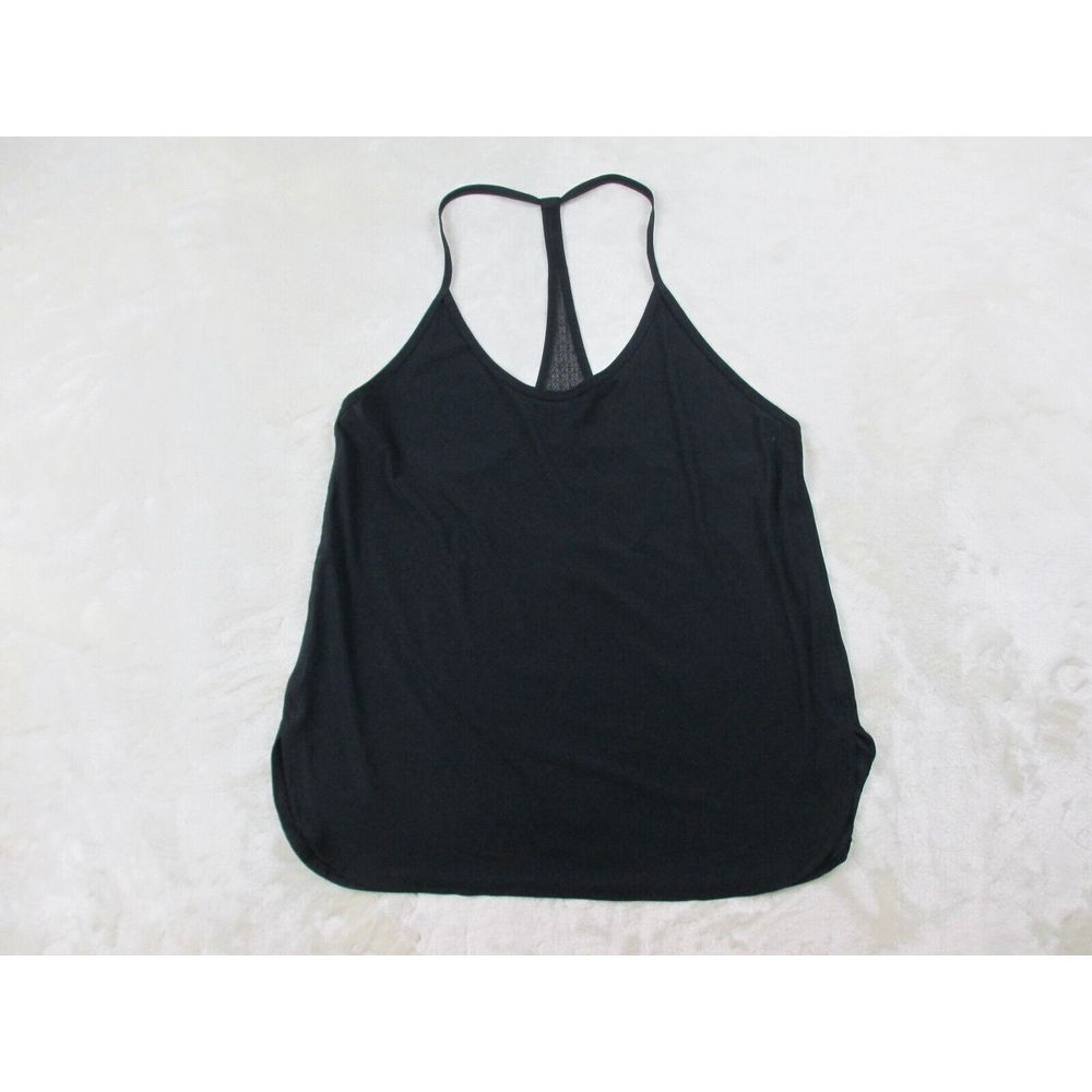Lululemon Shirt Womens 2 Black Delicate Day Tank Top Athleisure Yoga Gym Ladies
